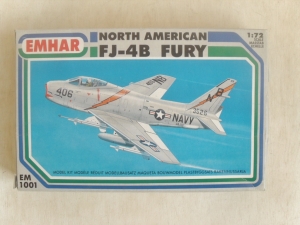 EMHAR 1/72 1001 NORTH AMERICAN FJ-4B FURY