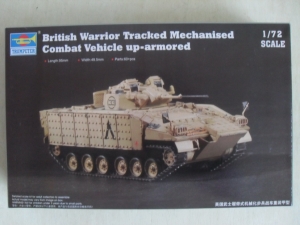 TRUMPETER 1/72 07102 BRITISH WARRIOR MCV80 WITH UP ARMOUR