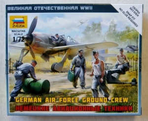 ZVEZDA 1/72 6188 GERMAN AIR FORCE GROUND CREW