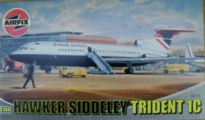 AIRFIX 1/144 03174  2005  HAWKER SIDDELEY TRIDENT 1C BA