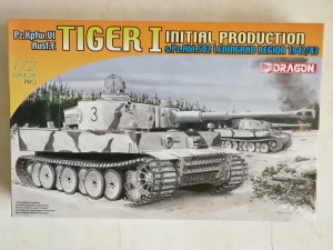 DRAGON 1/72 7376 Pz.Kpfw.VI Ausf.E TIGER I INITIAL PRODUCTION s.Pz.Abt.502 LENINGRAD 1942/43