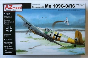 AZ MODEL 1/72 7546 MESSERSCHMITT Bf 109G-0/R6 V-TAIL