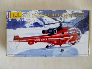 HELLER 1/72 80289 SA-316B ALOUETTE III SECURITIE CIVILE