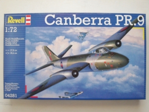 REVELL 1/72 04281 CANBERRA PR.9