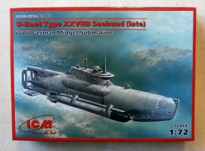 ICM 1/72 S007 U-BOAT TYPE XXVIIB SEEHUND LATE