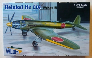 VALOM 1/72 72101 HEINKEL He 119 WHAT IF
