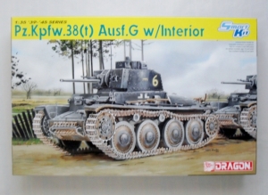 DRAGON 1/35 6290 Pz.Kpfw 38 t  Ausf.G w/INTERIOR