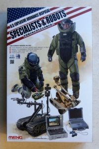 MENG 1/35 HS-003 US EXPLOSIVE ORDNANCE SPECIALISTS   ROBOTS