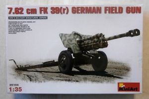 MINIART 1/35 35104 7.62cm FK 39 r  GERMAN FIELD GUN