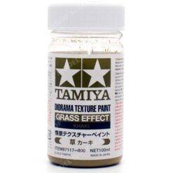 TAMIYA  87117 DIORAMA TEXTURE PAINT GRASS EFFECT KHAKI 100ML  UK SALE ONLY 