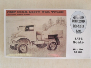 MIRROR MODELS 1/35 35101 CMP C15A LORRY VAN TRUCK
