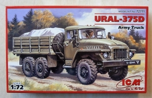 ICM 1/72 72711 URAL-375D ARMY TRUCK