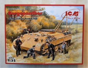 ICM 1/35 35342 BERGEPANTHER WITH GERMAN TANK CREW
