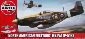 AIRFIX 1/24 14003A NORTH AMERICAN MUSTANG Mk.IVA  P-51K   UK SALE ONLY 