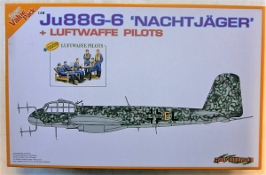 CYBER-HOBBYCOM 1/48 5563 JUNKERS Ju 88G-6 NACHTJAGER   LUFTWAFFE PILOTS