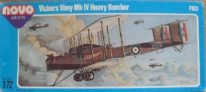 NOVO 1/72 F163 VICKERS VIMY Mk IV