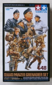 TAMIYA 1/48 32514 WWII GERMAN PANZER GRENADIER SET