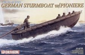 DRAGON 1/35 6108 GERMAN STURMBOAT w/PIONIERE