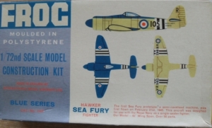 FROG 1/72 154P HAWKER SEA FURY