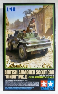 TAMIYA 1/48 32581 BRITISH ARMOURED SCOUT CAR DINGO Mk.II