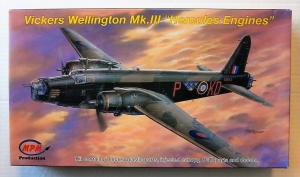 MPM 1/72 72542 VICKERS WELLINGTON Mk.III HERCULES ENGINE