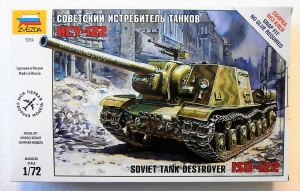 ZVEZDA 1/72 5054 ISU-122 SOVIET TANK DESTROYER