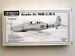 ENCORE 1/72 1003 ARADO Ar 96B-1/B-5