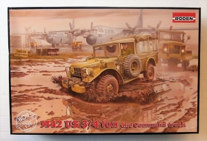 RODEN 1/35 809 M42 US 3/4 TON 4x4 COMMAND TRUCK