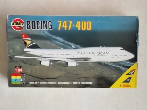 AIRFIX  03185 BOEING 747-400 SOUTH AFRICAN 1/300