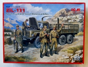 ICM 1/35 35516 ZIL-131 SOVIET TRUCK WITH MOTORIZED RIFLES