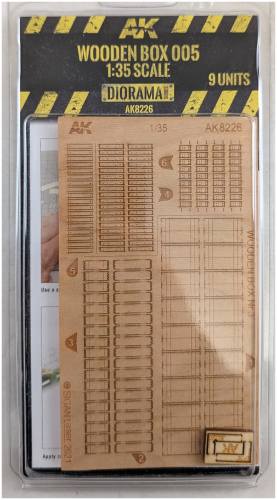 AK INTERACTIVE 1/35 AK8226 WOODEN BOX 005