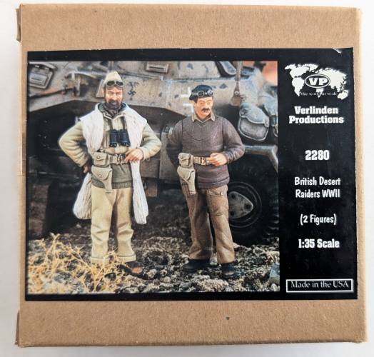 VERLINDEN PRODUCTIONS 1/35 2280 BRITISH DESERT RAIDERS WWII