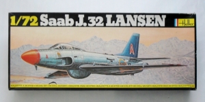 HELLER 1/72 343 SAAB J.32 LANSEN