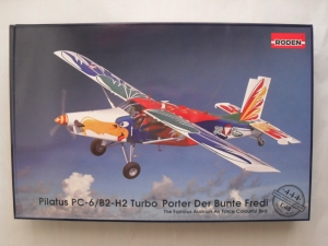 RODEN 1/48 444 PILATUS PC-6/B2-H2 TURBO PORTER DER BUNTE FREDI