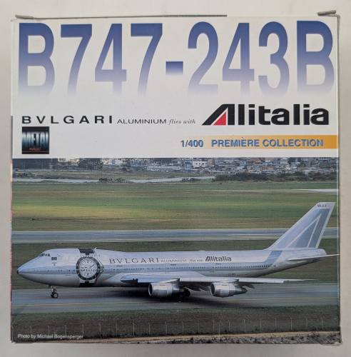 DRAGON 1/400 55088 B747-243B BVLGARI ALITALIA
