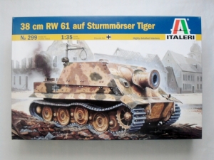 ITALERI 1/35 299 38 cm RW 61 AUF STURMORSER TIGER