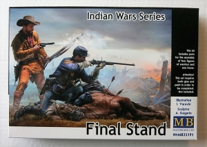 MASTERBOX 1/35 35191 INDIAN WARS SERIES FINAL STAND