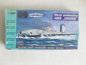 MIRAGE 1/400 40429 HMS UNDINE  WWII SUBMARINE 