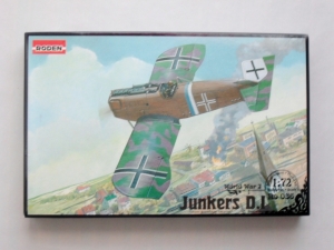 RODEN 1/72 036 JUNKERS D.I SHORT FUSELAGE