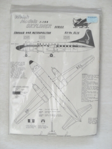 WELSH MODELS 1/144 SL15 CONVAIR 440 METROPOLITAN