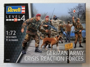 REVELL 1/72 02522 GERMAN CRISIS REACTION FORCE