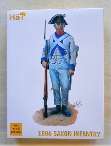 HAT INDUSTRIES 1/72 8187 1806 SAXON INFANTRY