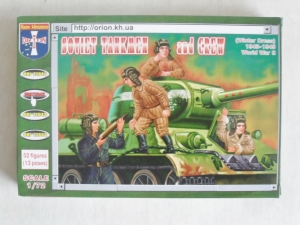 ORION 1/72 72042 SOVIET TANKMEN   CREW  WINTER DRESS 1943-45 