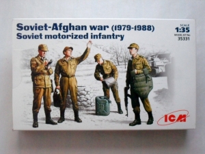 ICM 1/35 35331 SOVIET MOTORISED INFANTRY  AFGHAN WAR 