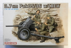 DRAGON 1/35 6152 3.7cm PAK35/36 WITH CREW