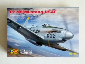 RS MODELS 1/72 92144 P-51H MUSTANG USAF