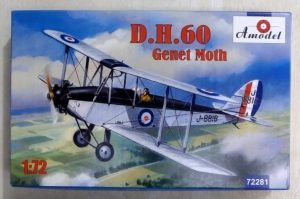 A MODEL 1/72 72281 D.H. 60 GENET MOTH