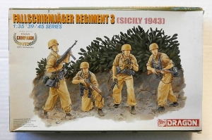 DRAGON 1/35 6195 FALLSCHIRMJAGER REGIMENT 3 SICILY 1943