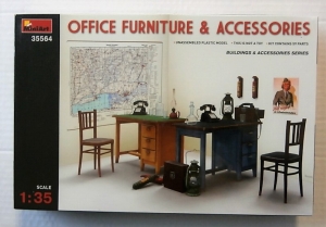 MINIART 1/35 35564 OFFICE FURNITURE   ACCESSORIES