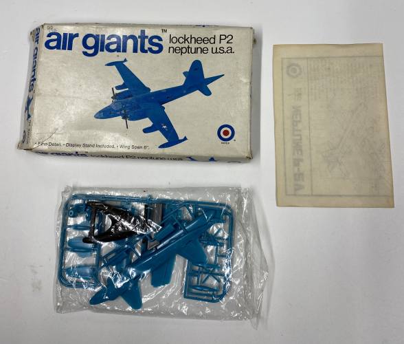 KINGKIT MODEL SCRAPYARD 1/240 ENTEX 8464 AIR GIANTS LOCKHEED P2 NEPTUNE  NO DECALS 